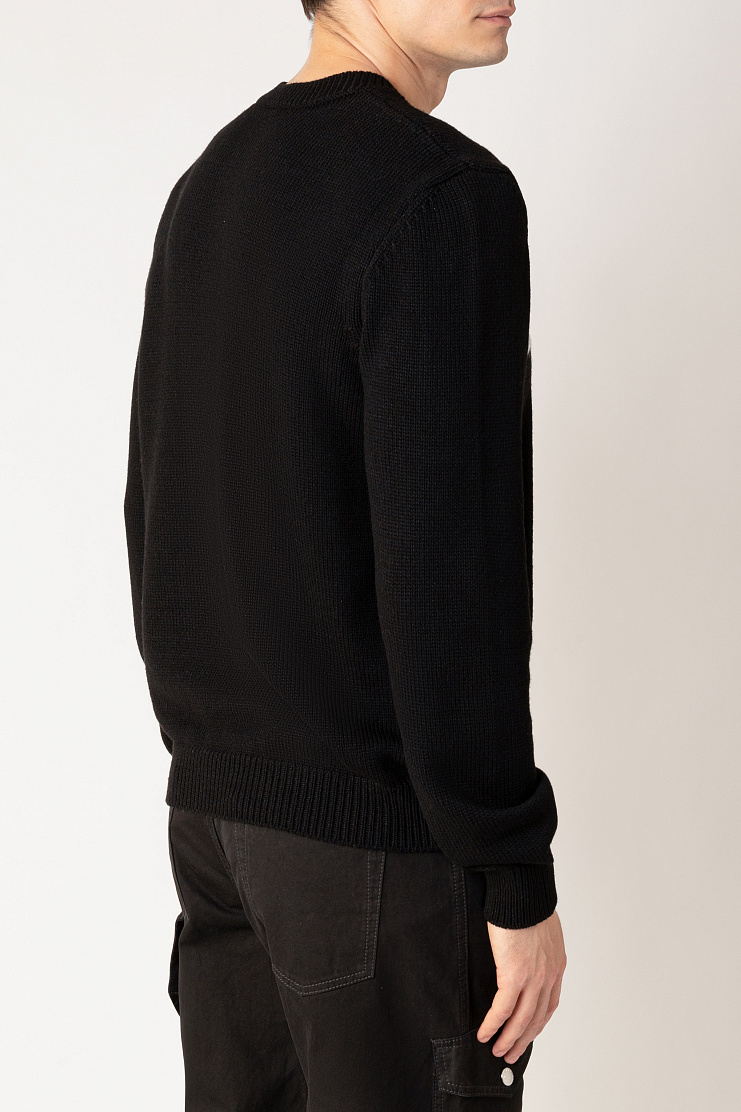 バルマン BALMAIN ニットジャケット ブラック サイズ感M相当 美品 中古・古着通販】BALMAIN (バルマン) ニット ブラック サイズ:SIZE L